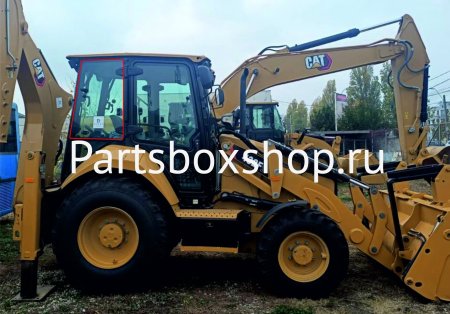 Стекло боковое верхнее правое CAT F2 серии с 2017 г. KMK
